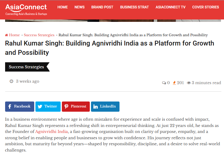 Asia Connect Magazine